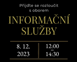 Ohlédnutí za 21 ročníky oboru Informační služby 