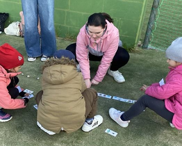 Žáci si vyzkoušeli pedagogické dovednosti