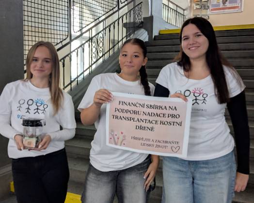 Finanční sbírka – Nadace pro transplantace kostní dřeně